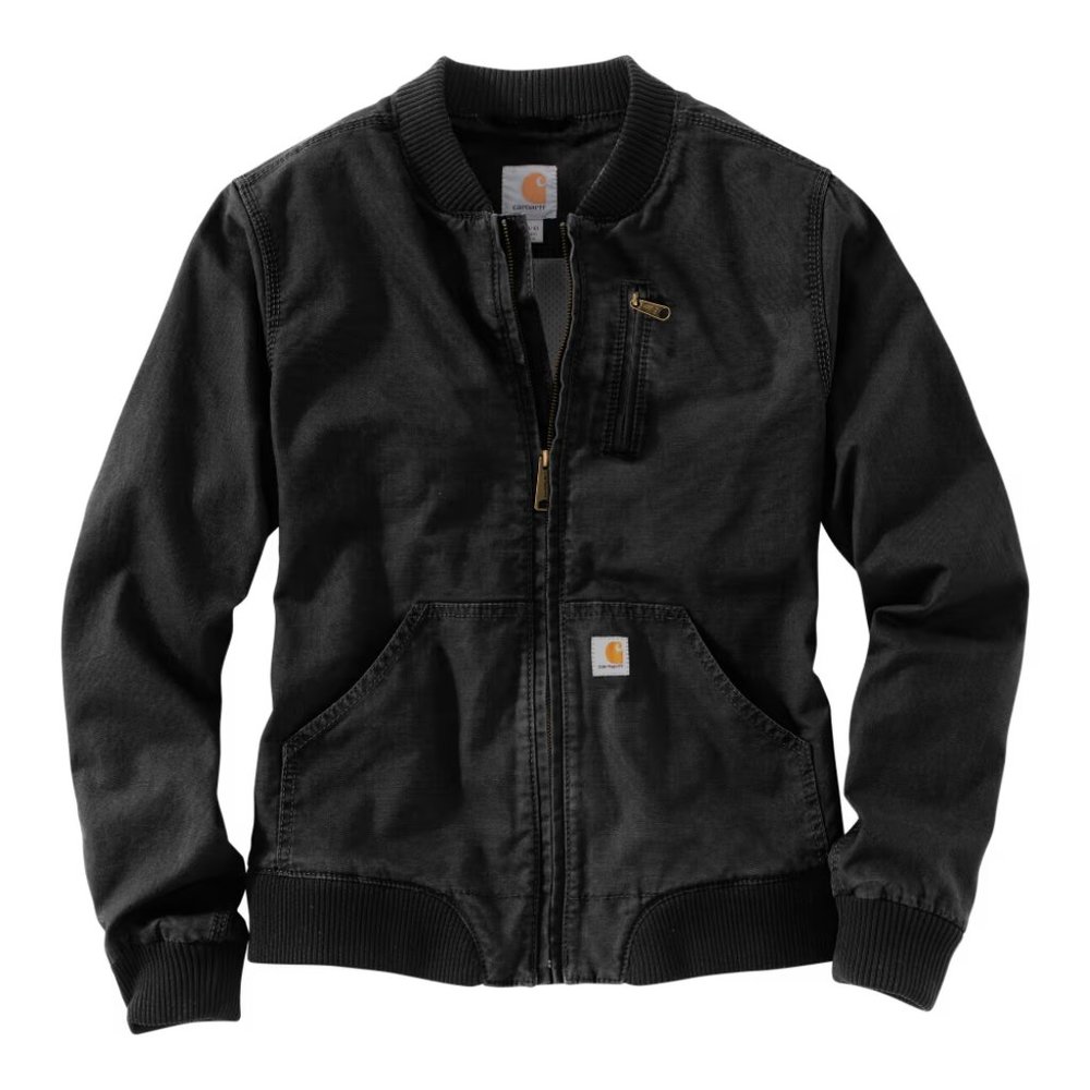 Ladie's Carhartt Rugged Flex Relaxed Fit Canvas Jacket | Size Medium | NWT